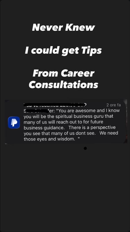 Client testimonial